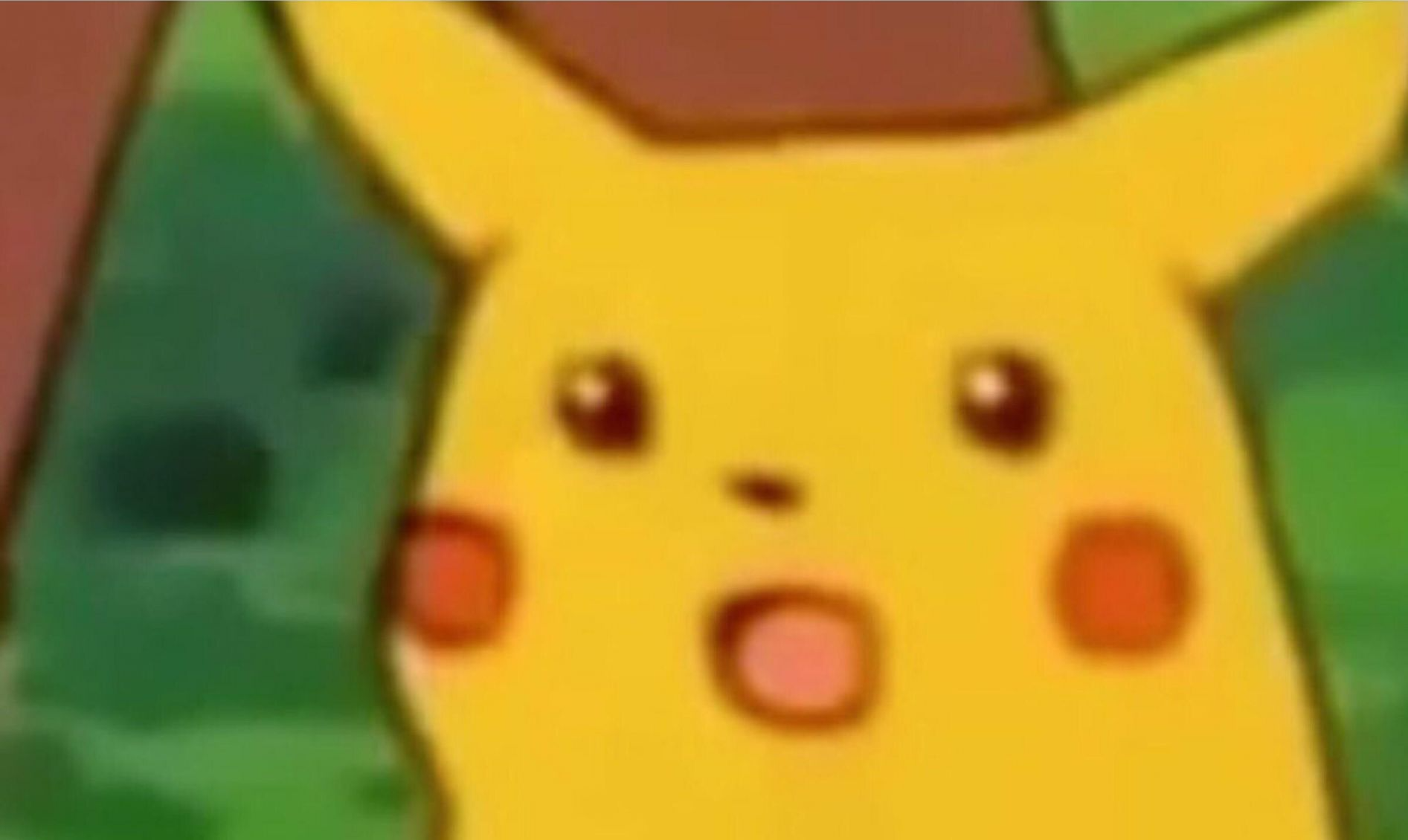 Surprised Pikachu