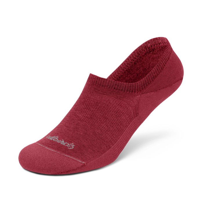 No Show sock, Botanic Red